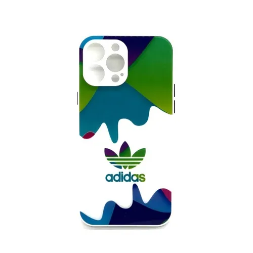 Logo Colorful Glass Back Cover for iPhone