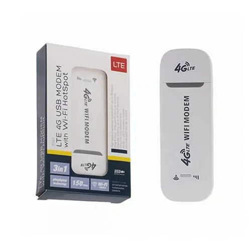 LTE 3 in 1 4G USB Modem with WiFi Hotspot