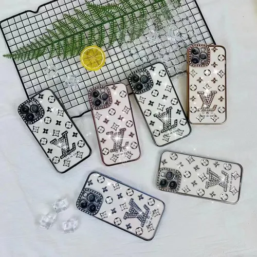 Luxury Stoned L& V Case For iPhone