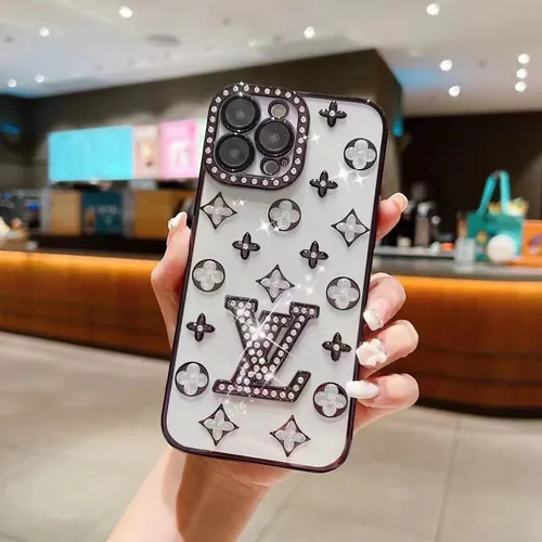 Luxury Stoned L& V Case For iPhone