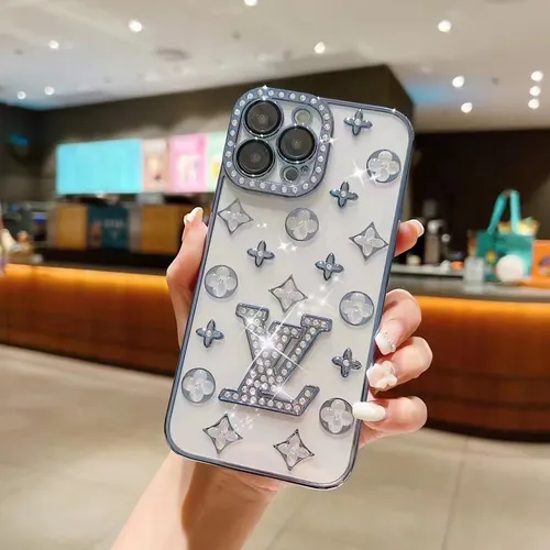 Luxury Stoned L& V Case For iPhone
