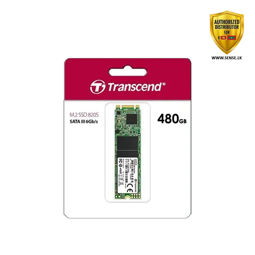 M.2 SSD - TRANSCEND 820S 480GB (3y)