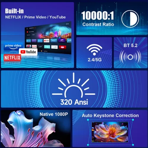 Magcubic HY320 NTV Smart Projector