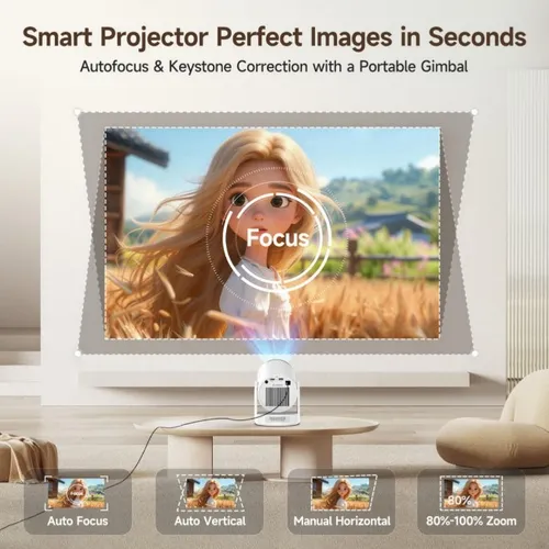 Magcubic HY320 Pro Mini Portable Projector — 8K Support