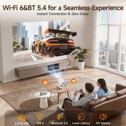 Magcubic HY320 Pro Mini Portable Projector — 8K Support