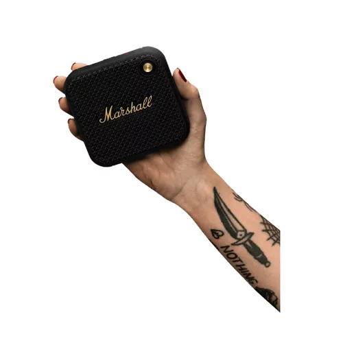 Marshall Willen Portable Bluetooth Speaker, Black
