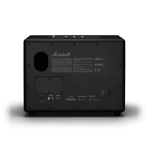 Marshall Woburn III Black Wireless Bluetooth Speaker