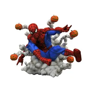 Marvel Gallery Pumpkin Bomb Spider-Man Figure Diorama