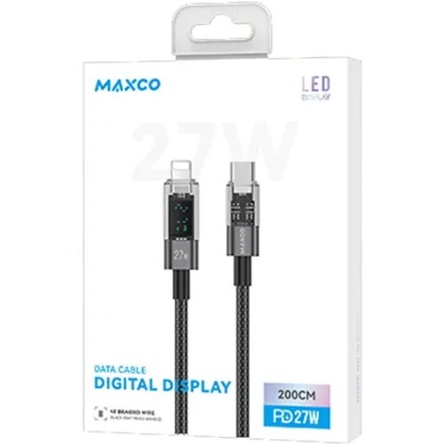 Maxco MS03CL 27W PD Type-C to Lightning Digital Display Cable