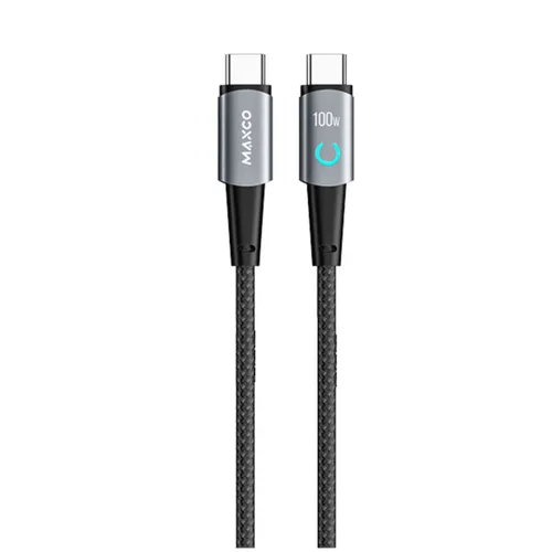 Maxco MS07CC Type-C To Type-C PD 100w Light Display 120cm Cable