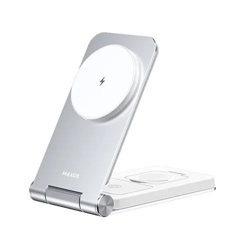 Maxco MW08 15W 3 in 1 Foldable Wireless Charger