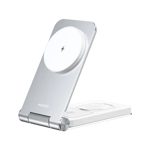 MAXCO MW08 15w 3 In 1 Foldable Wireless Charger