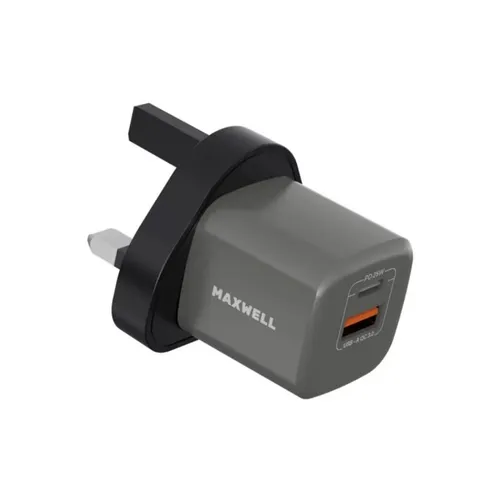 Maxwell 25W ChargeMax PD + USB-A Wall Charger