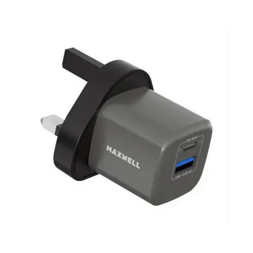 Maxwell 35W ChargeMax PD + USB-A Wall Charger