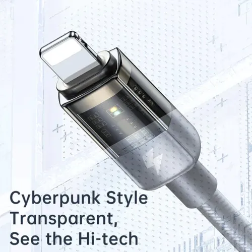 Mcdodo Auto Power Off Transparent USB to Lightning Cable