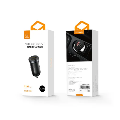 Mcdodo CC-660 12W 2.4A Dual USB Output Car Charger