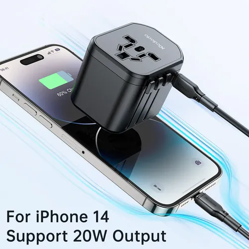 Mcdodo CP3471 20W PD Fast Charging Universal Travel Adapter