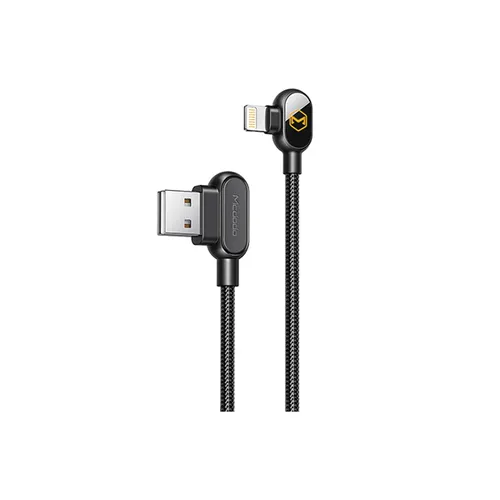 Mcdodo M Series 90 Degree Lightning Cable with LED