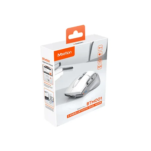 Meetion BTM001 Wireless 2.4G & Bluetooth Dual-Mode Ergonomic Mouse