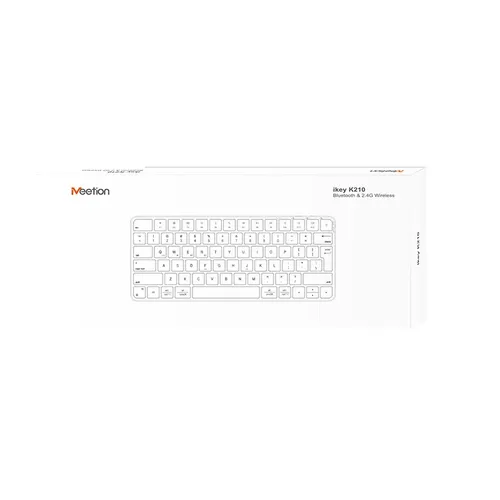 Meetion iKey K210 Bluetooth &amp; 2.4G Wireless Ultra Thin Keyboard