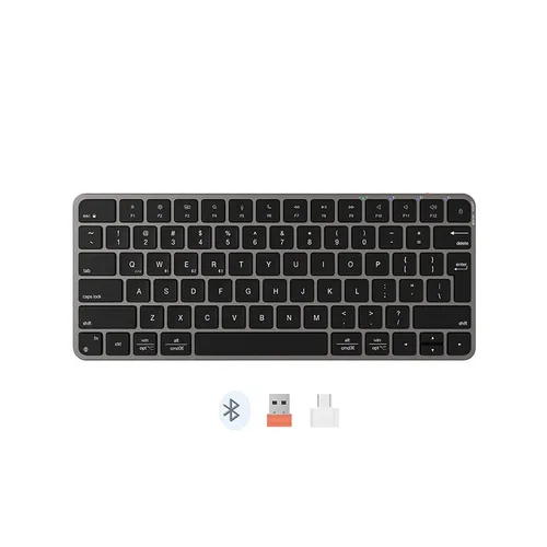 Meetion iKey K210 Bluetooth &amp; 2.4G Wireless Ultra Thin Keyboard