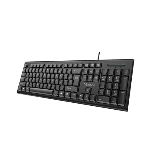 Meetion K100 USB Standard Corded Keyboard