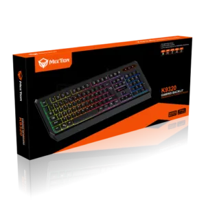 MEETION K9320 Gaming Backlit Keyboard – Black
