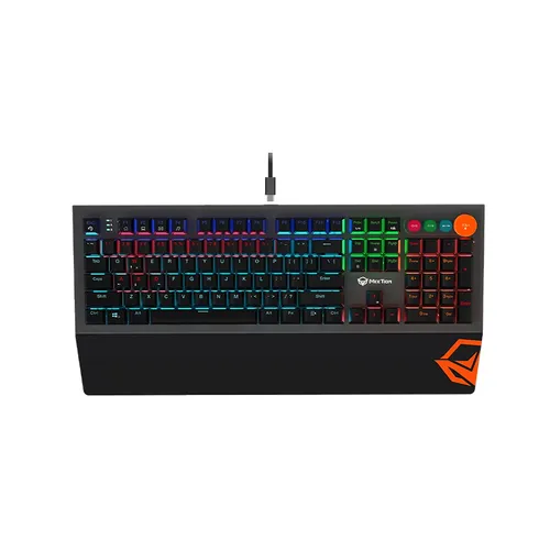 Meetion MK500 Colorful Adjustable Rainbow Backlight Mechanical Gaming Keyboard