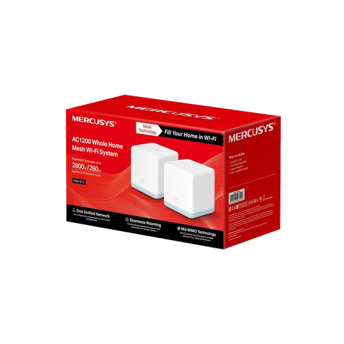 MESH WI-FI - MERCUSYS HALO S12(2 PACK) WHOLE HOME(2y)