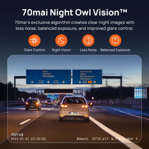 Mi 70mai Dash Cam 3 M200