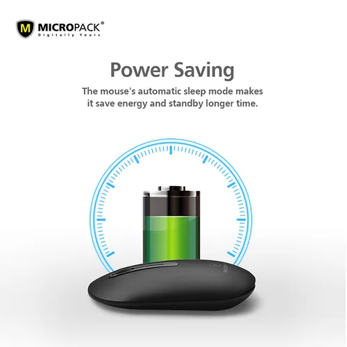 MicroPack MP-707B Wireless Bluetooth Mouse