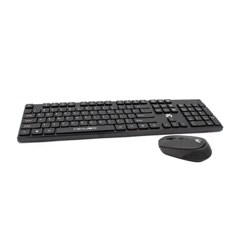 Mikuso 2.4G wireless Keyboard mouse suite Black [KB-C026 BK]