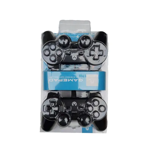Mikuso GP-USB008 BK Double Game Pad Wired Black