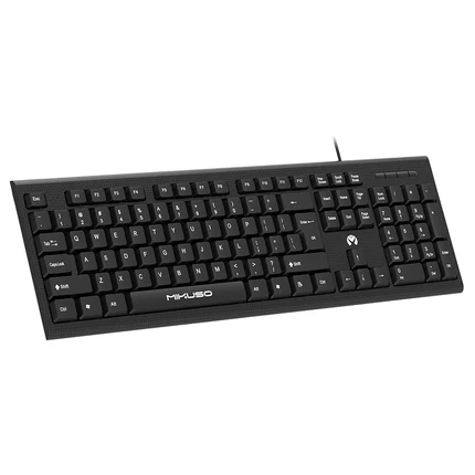 Mikuso KB-049U BK Wired Keyboard Black