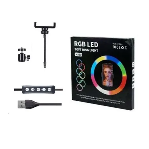 MJ30 RGB LED Soft Ring Light