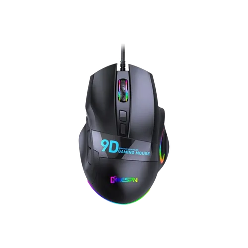 MKESPN X10 9 Buttons RGB Gaming Mouse
