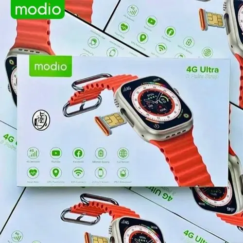 Modio 4G Ultra Max Sim Support Smart Watch