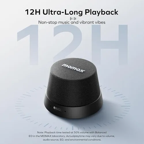 Momax BS6 1-Vibe Go Magnetic Wireless Speaker