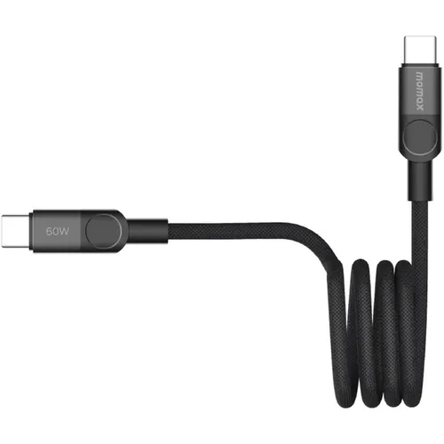 Momax DC61 Mag.Link USB-C to USB-C 60W Tangled-Free 2M Magnetic Cable