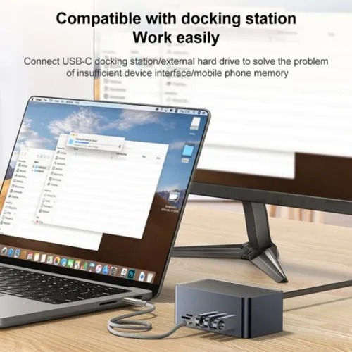 Momax Elite DC31 100W USB-C To USB 3.2 Braided Cable