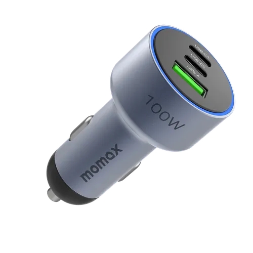 Momax MoVe | 3-Port Car Charger (100W)
