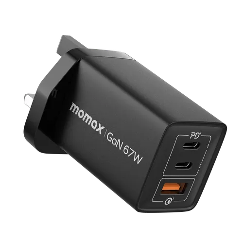 Momax Oneplug | 3-Ports Charger (GaN 67W)
