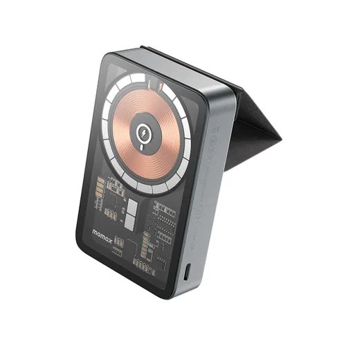 Momax Q.Mag Power 11 10000mAh Magnetic Wireless Power Bank with Stand