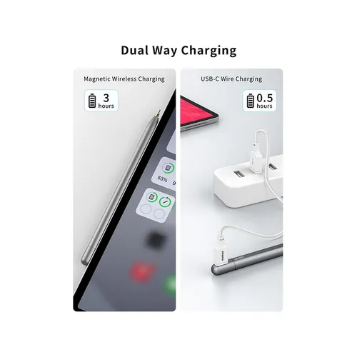 Momax TP9L Mag.Link Pro Magnetic Charging Active Stylus Pen for iPad
