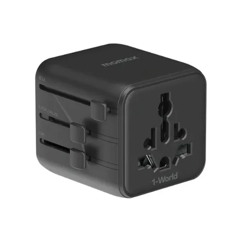 Momax UA19D 1-World Universal Travel Adapter