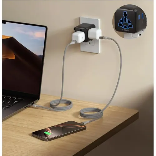 Momax UA19D 1-World Universal Travel Adapter