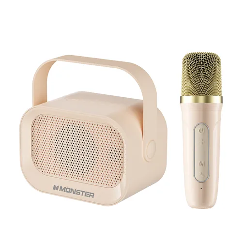 Monster AirFree Portable Bluetooth Amplifier With Dual Microphone, GK600-RGB
