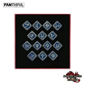 Monster Hunter Rise Pin Collection