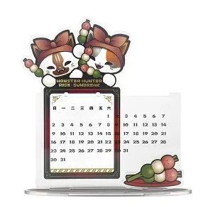 Monster Hunter Rise: Sunbreak Acrylic Desk Calendar