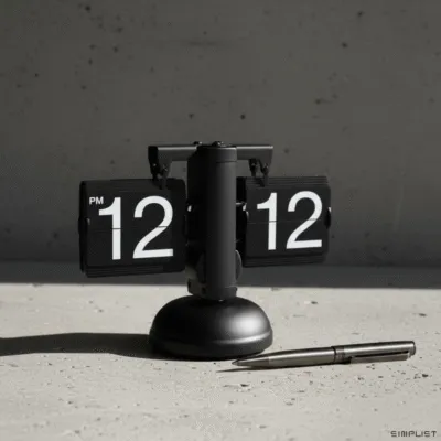 Mooas Flip Clock – The Key Stone Collection
